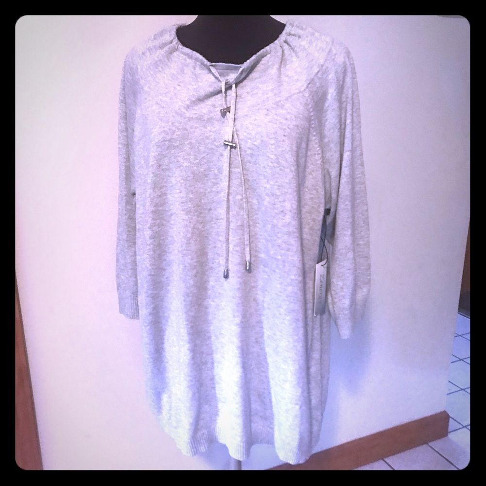 NWT Chico’s Zenergy sweater tunic 100 Cotton